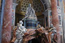 Petersdom, Grabmal Papst Alexander VII. (Bernini)