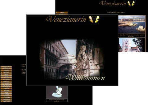 Screenshot der Webpräsenz Venezianerin