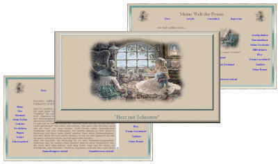 Screenshot der Webpräsenz Petras Traumwelt