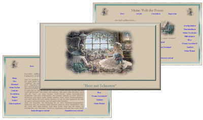 Screenshot der Webprsenz Petras Traumwelt