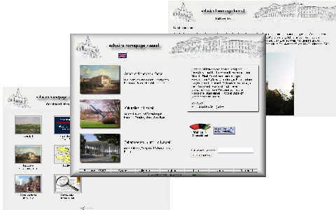 Screenshot der Webpräsenz achwirs homepage kassel
