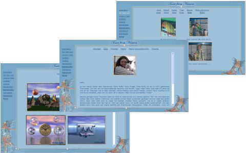 Screenshot der Webprsenz Tears from Heaven