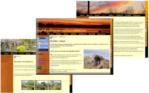 Screenshot der Webprsenz Lemmerhome