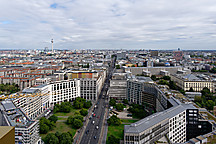 Berlin, vom Kollhoff-Tower