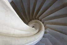Residenzschloss, Groer Schlosshof, Hausmannsturm, Wendeltreppe