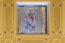 Semperoper, Decke Eingang