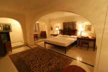 unsere Suite im Samode Haveli
