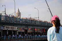 Galata Brcke, Fischer