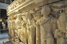 Sarkophag, Detail