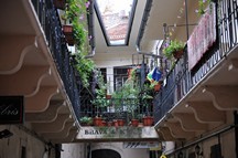 Oberstadt, Pavla Radica, Innenhof