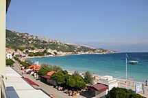 Baska Hotel Atrium Residence Baska, Blick vom Balkon