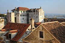 Blick ber Split vom Turm der Kathedrale Sveti Duje
