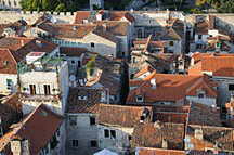 Blick über Split vom Turm der Kathedrale Sveti Duje