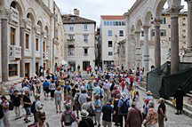 Diokletianspalast, Peristyl