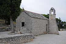 Landzunge Marjan, Kapelle Sveti Nikolaj