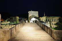 Stari Most (Alte Brcke), Nachtaufnahme