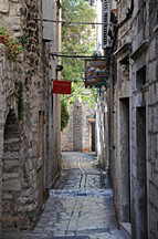 Trogir Altstadt, viele enge Gässchen
