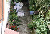 Garten neben dem Franziskanerkloster