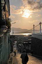 Santiago de Cuba, Sonnenuntergang