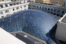 Palacio de Comunicaciones, Glaskuppel
