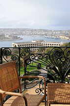 Hotel Phoenicia, Blick von unserem Balkon