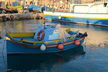 Marsaxlokk, Fischerboot
