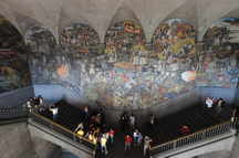 Die Murales (Wandbildern) von Diego Rivera