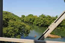 Whrend der Fahrt zum Hotel Villa Maya