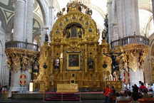 Altar in der Catedral Metropolitana (Mexiko-Stadt)