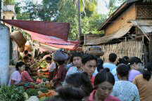 Markt von Nyaung Oo