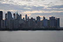 Blick aus unserem Zimmer: Skyline Manhattan