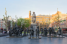 Amsterdam, Rembrandtplein Platz