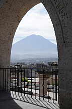 Mirador de Yanahuara, Blick auf Arequipa & Vulkan Misti