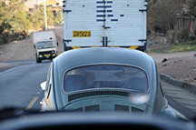Fahrer mit Hut
