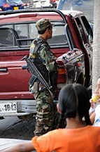 Plaza de Armas, Militr