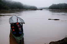 Morgendunst am Rio Tambopata