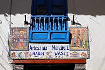 Azulejos Langhalsmenschen