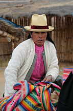 Huilahuila kleiner Markt am Pass (3775m hoch)