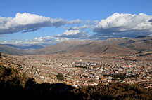 Blick auf Cusco