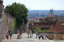 Hradschin, Schlossstiege (Zamecke Schody)