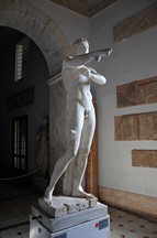 Museo Pio-Clementino, Kabinett des Apoxyomenos