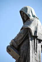 Campo dei Fiori, Giordano Bruno Denkmal