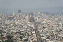 die Skyline von San Francisco