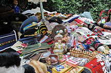 Flohmarkt in der Nhe der Alexander-Nevski-Kathedrale