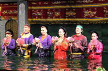 Wasserpuppen-Theater