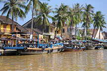 Thu Bon Fluss, Bootsfahrt