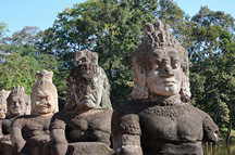 Angkor Thom, Eingang im Sden